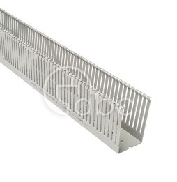 Korytko kablowe cienkogrzebieniowe T1-EF, 60x100x2000 mm, szare, B01121