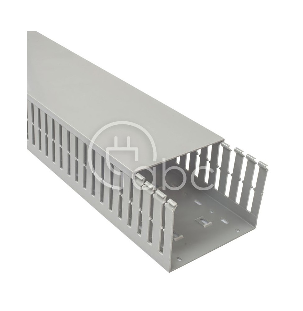 Korytko kablowe grubogrzebieniowe T1-F, 150x100x2000 mm, szare, B00172