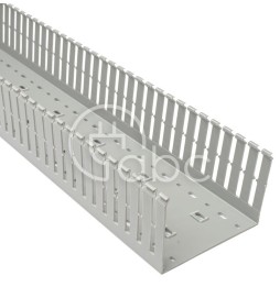 Korytko kablowe grubogrzebieniowe T1-F, 150x100x2000 mm, szare, B00172