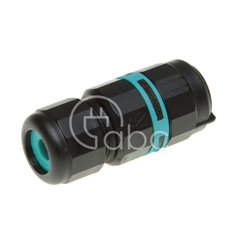 Złącze TEETUBE mini, na panel "I" 4 pin IP68, D7-12, nakrętka, THB.391.B4A