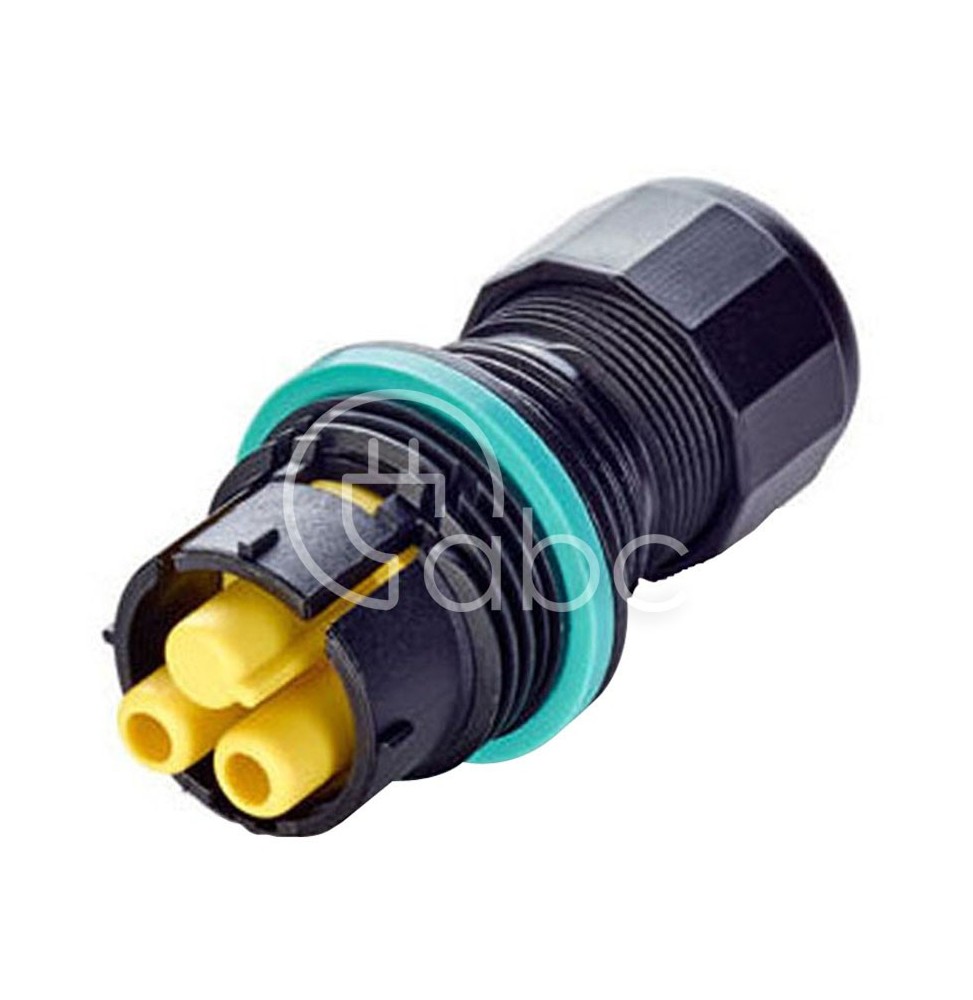 Złącze TEEPLUG, wtyczka 2 pin IP68, D7-12, THB.384.P2A