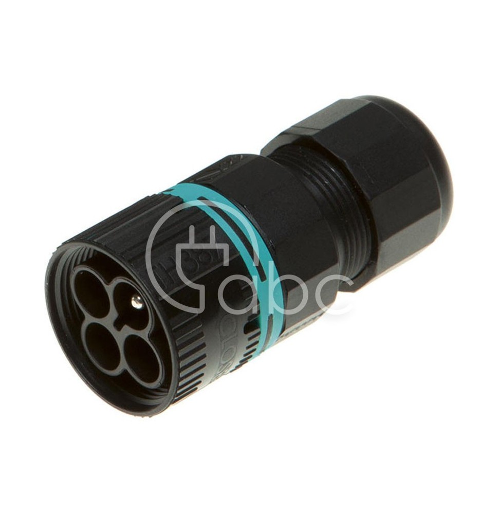Złącze TEEPLUG mini, wtyczka 2 pin IP68, D7-12, THB.387.A2A