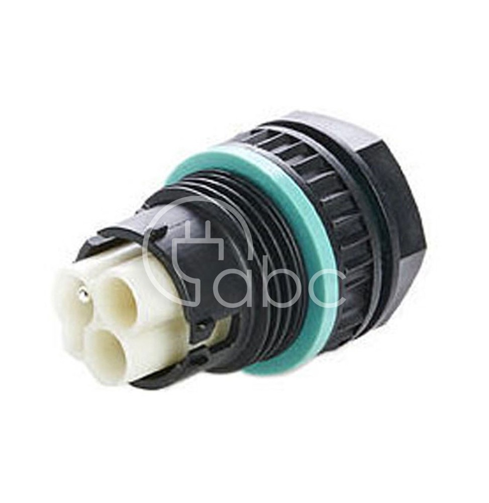 Złącze TEEPLUG, na panel, wtyczka 2 pin IP68, M20, nakrętka, THB.385.A2D