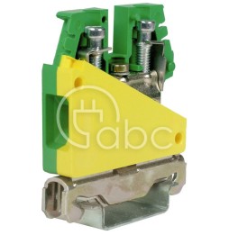 Złącze śrubowe 10 mm², PE ochronne, zielono-żółte, TE.10/O