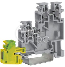 Złącze śrubowe 2,5 mm², 3-piętrowe, szare, TLE.2/GR