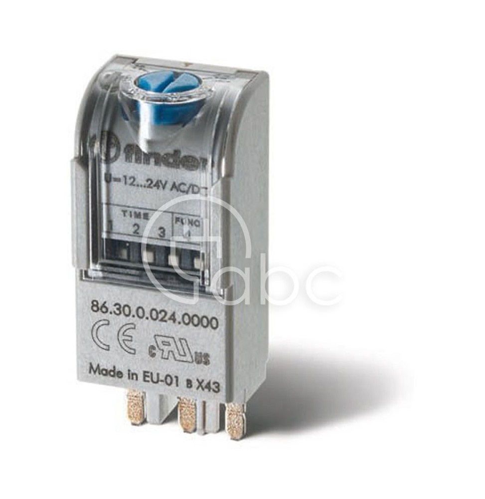 Przekaźnik czasowy 230-240 V AC 0,05 s-100 h 2-funkcyjny 86.30.8.240.0000