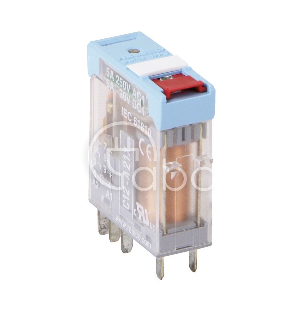 Przekaźnik przemysłowy serii C12 2P 24 V AC 5 A C12-A21/AC24V
