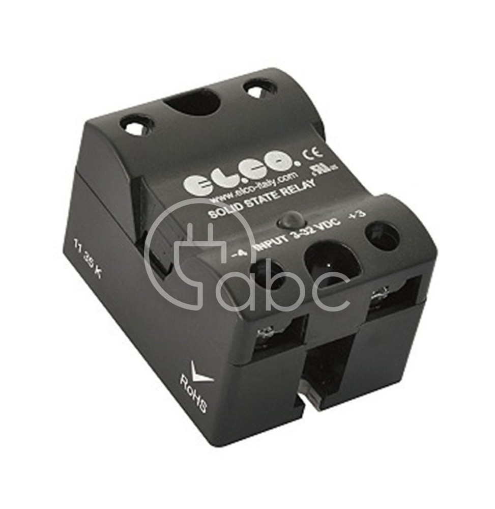 Przekaźnik półprzewodnikowy SSR serii SSR08 1Z sterowanie 3-32 V DC wyjście 48-660 V AC 50 A SSR08-50660AS