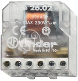 Przekaźnik bistabilny 12 V AC 10 A 26.08.8.012.0000