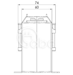 Przekładnik prądowy nn ASK 31.6, 150/5 A, 15 VA, kl.1, 10072