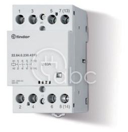 Stycznik instalacyjny 230 V AC/DC (50-60 Hz), 2xNO + 2xNC, 22.64.0.230.4610