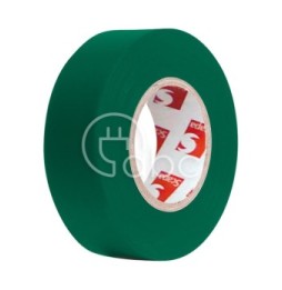Taśma elektroizolacyjna PVC, zielona, SCAPA 2702 19/20