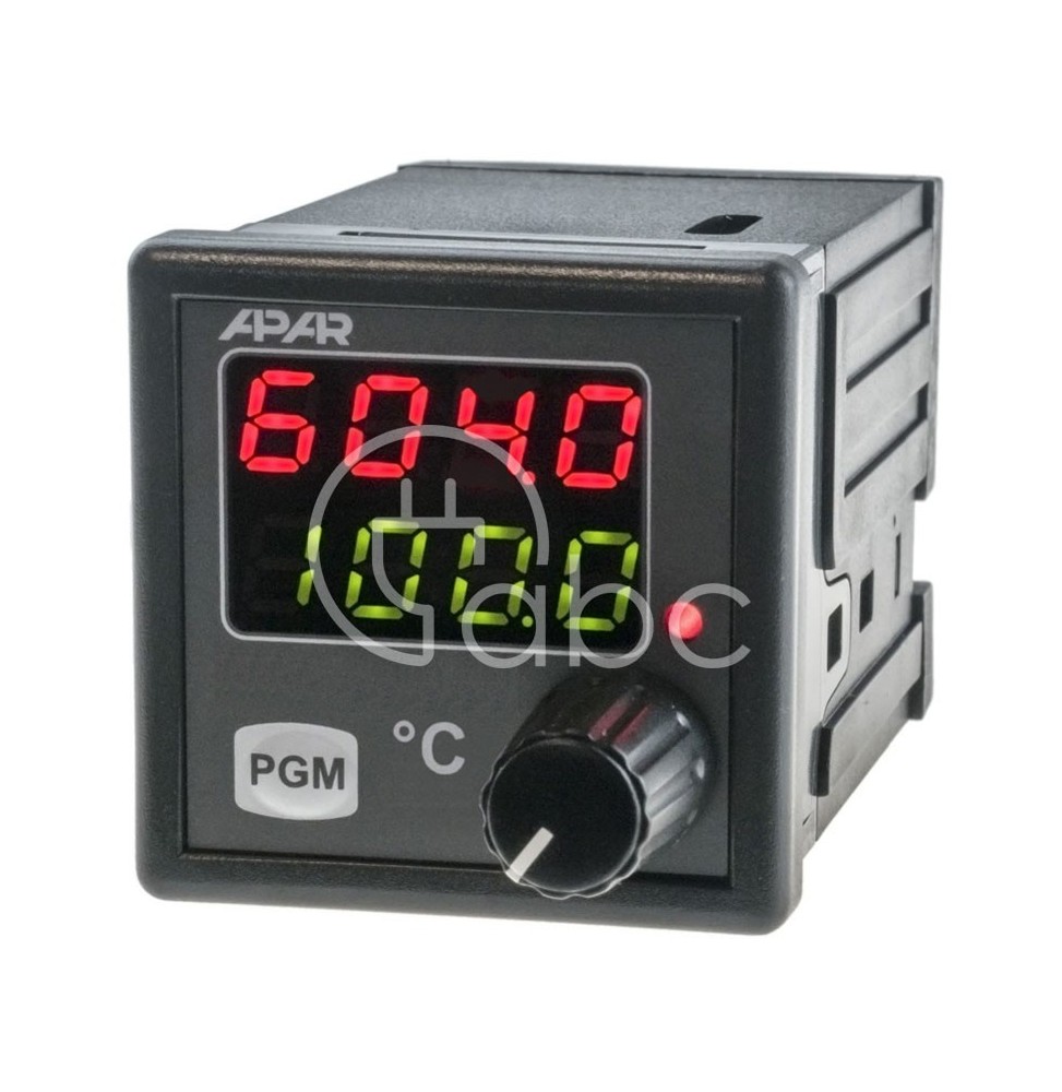 Regulator z pokrętłem, 24-230 V AC/DC, wyjście przekaźnikowe, AR604