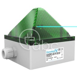 Sygnalizator optyczny zielony, Quadro LED-HI...