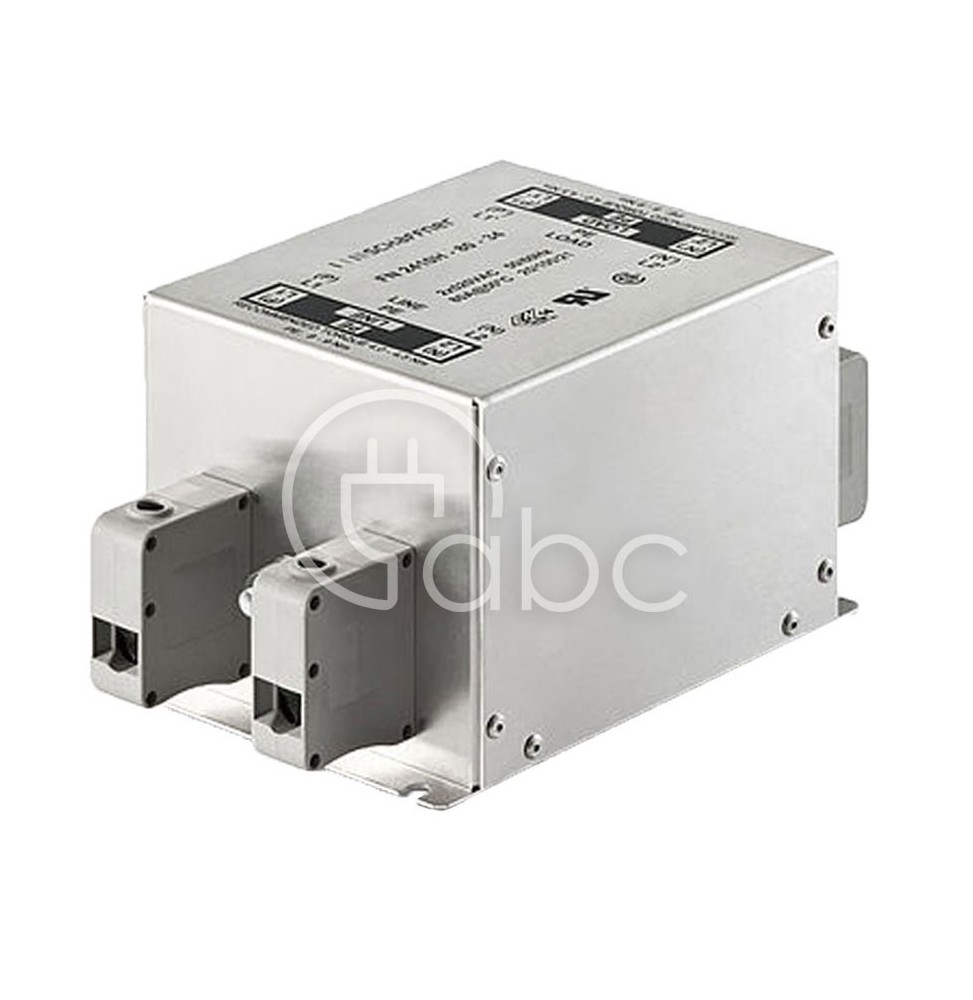 Filtr 1-fazowy 250 V AC, 32 A, FN2410-32-33