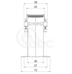 Przekładnik prądowy nn ASK 63.4, 1200/1 A, 15 VA, kl.1, 25261