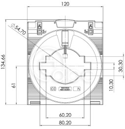 Przekładnik prądowy nn CTB 81.35, 1250/5 A, 10 VA, kl.1, 50-0200