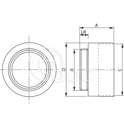 Adapter do gwintu, PG11/PG13, mosiężny, 111304
