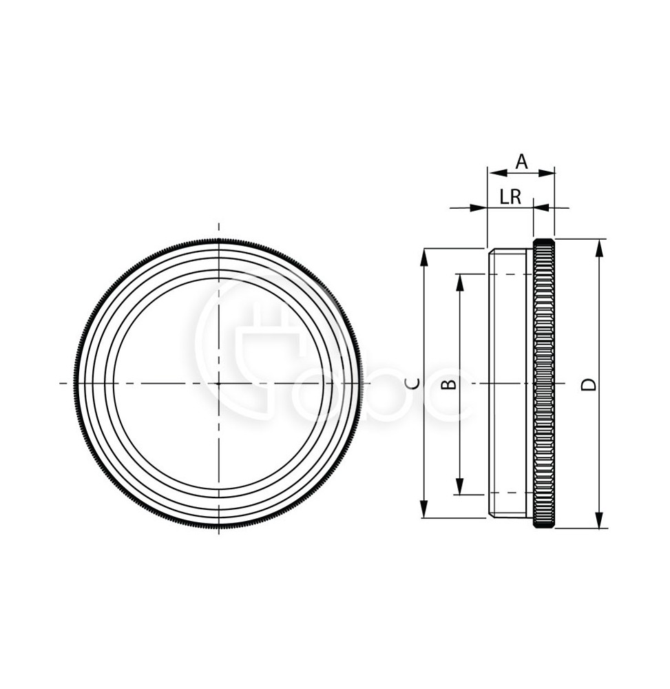 Reduktor gwintu, PG42/PG36, mosiężny, 423604