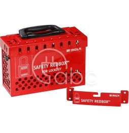Skrzynka blokowania grupowego LOTO Safety Redbox - czerwona, 145579