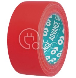 Taśma ostrzegawcza PVC, grubość 0,14 mm, czerwona, AT8 50/33