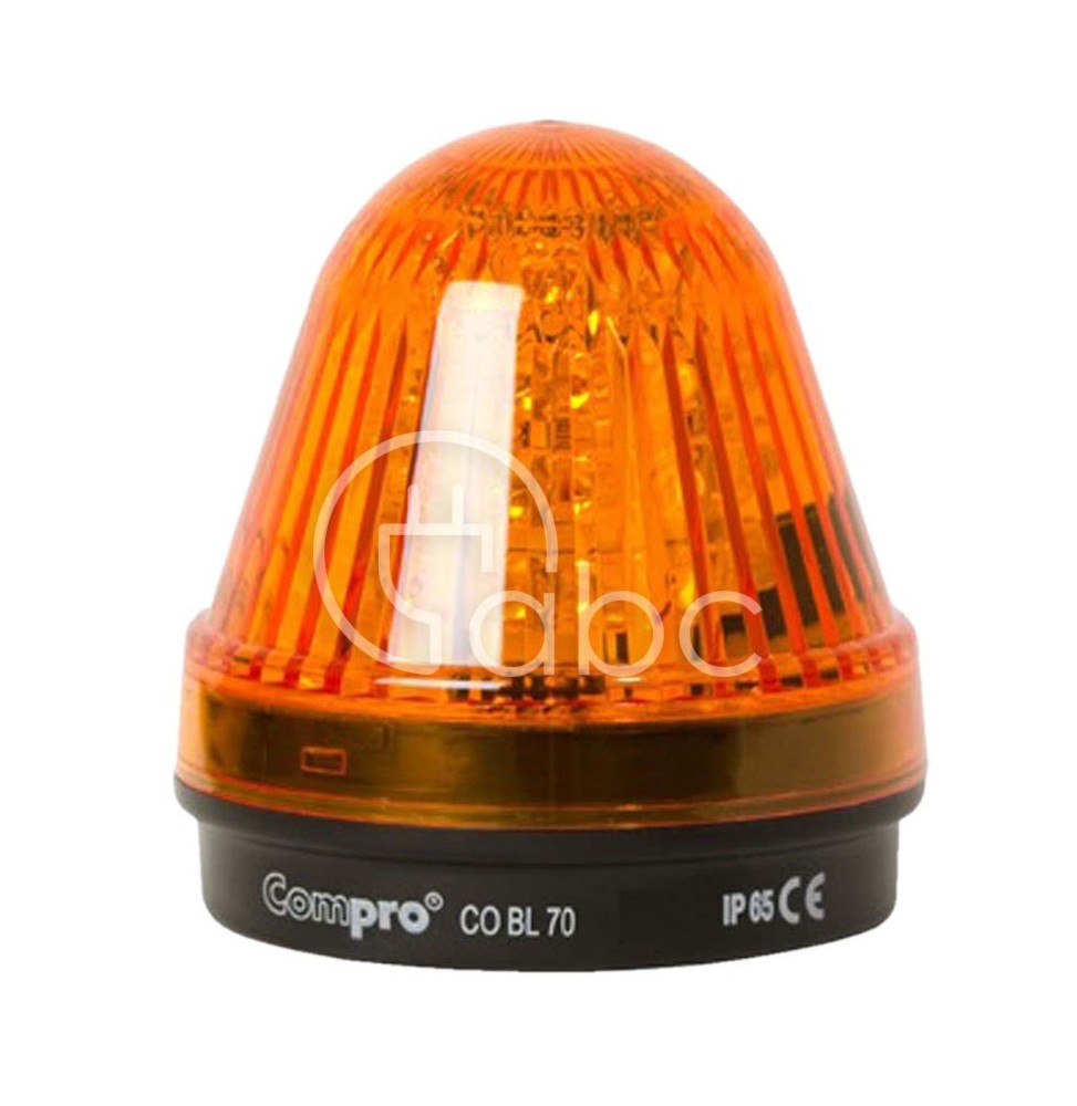 Sygnalizator optyczny COBL70, pomarańczowy, LED, 24 V AC/DC, IP65, COBL70AL0242F
