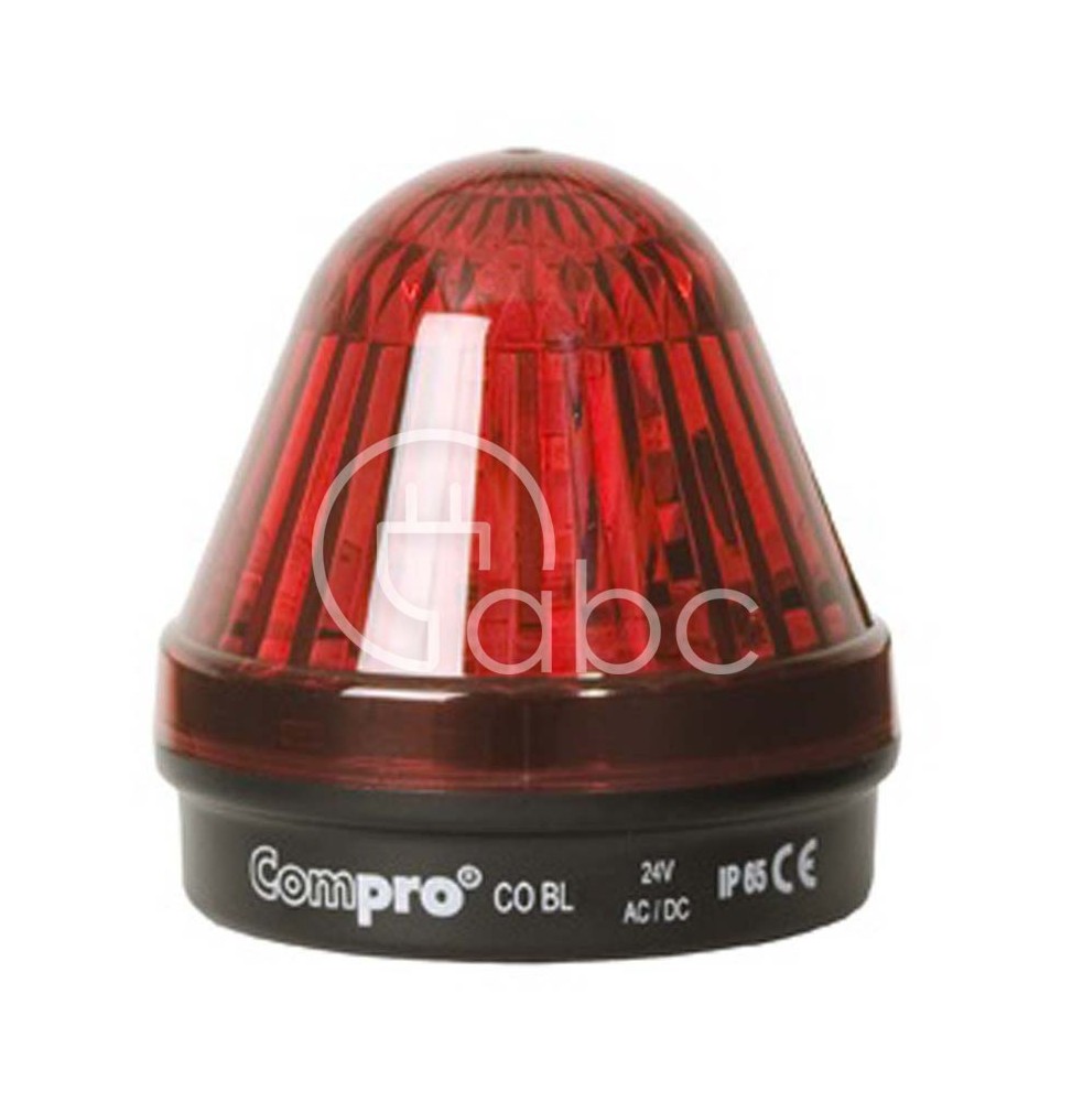 Sygnalizator optyczny COBL50, czerwony, LED, 24 V AC/DC, IP65, COBL50RL0242F
