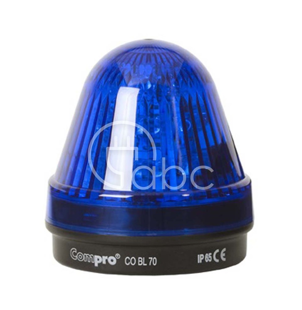 Sygnalizator optyczny COBL70, niebieski, LED, 24 V AC/DC, IP65, COBL70BL0242F