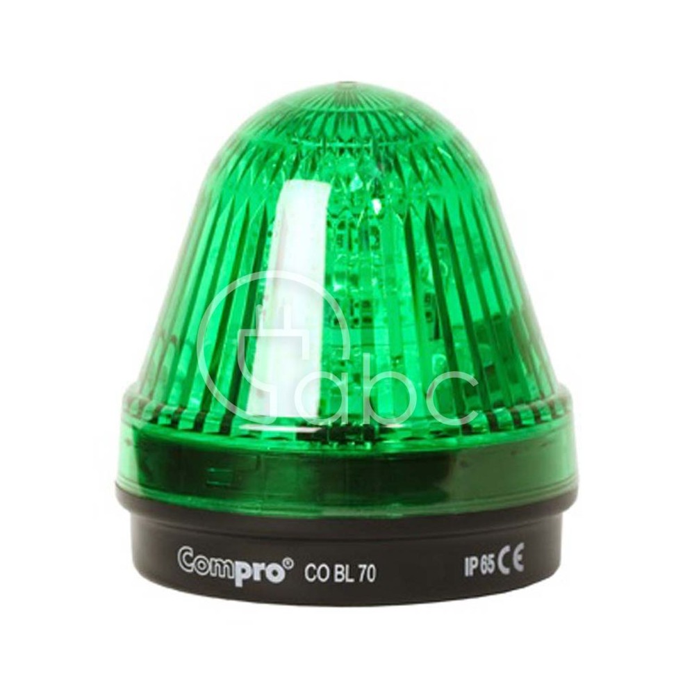 Sygnalizator optyczny COBL70, zielony, LED, 24 V AC/DC, IP65, COBL70GL0242F