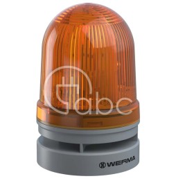 Sygnalizator optyczno-akustyczny 461, żółty LED, 110 dB, 10 tonów, 12-24 V AC/DC, IP66, 46131070