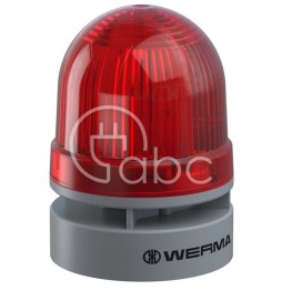 Sygnalizator optyczno-akustyczny 460, czerwony LED, 95 dB, 2 tony, 24 V AC/DC, IP66, 46011075