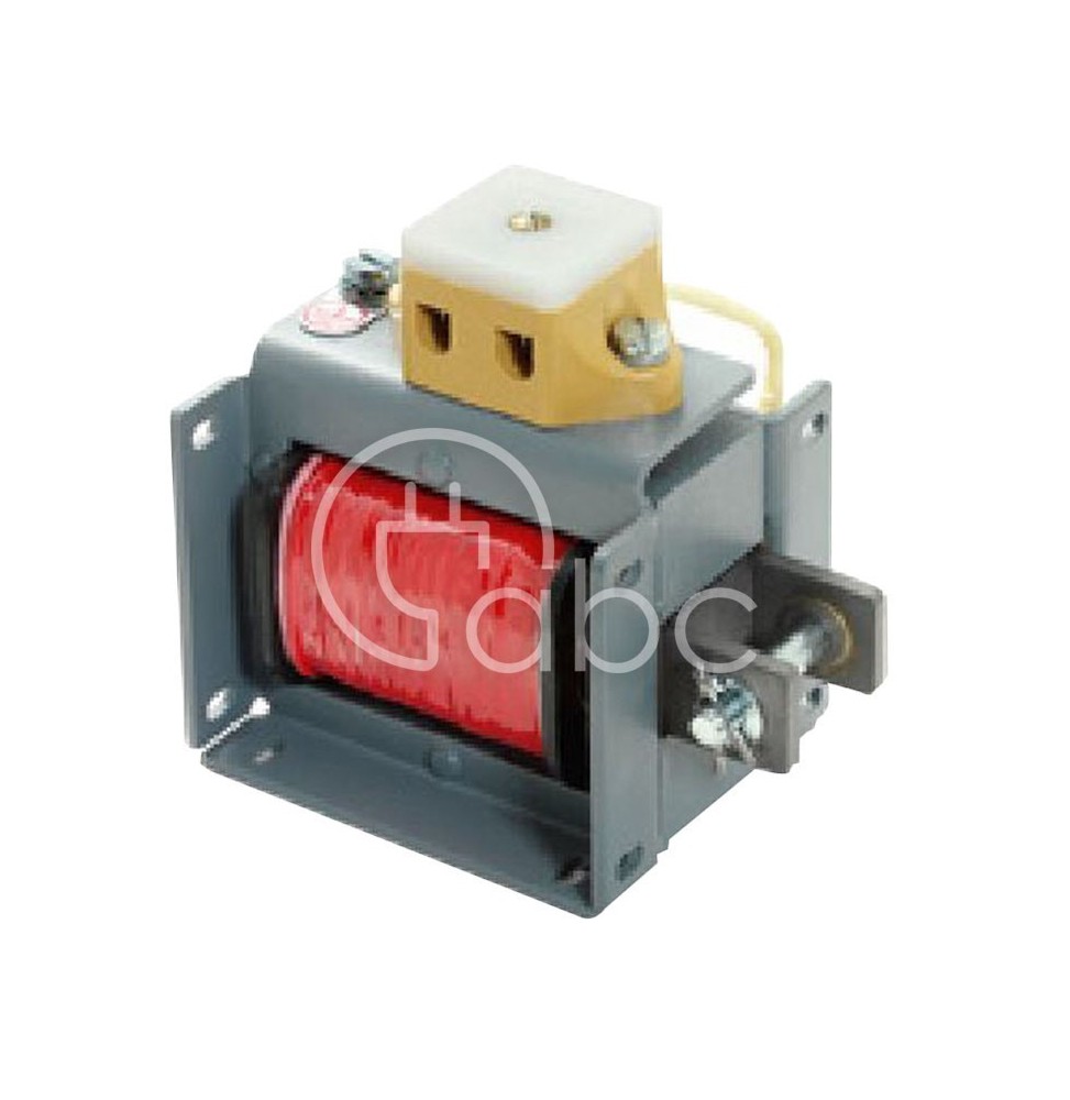 Elektromagnes przesuwny 230 V AC, suw 20 mm, wtyk, WBAX006B00A01 230V S1