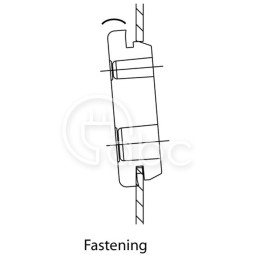 Przepust kablowy niedzielony KEL-DP 32, na 10 przewodów, 43532