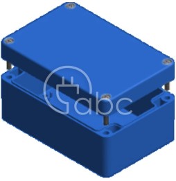 Obudowa ABS 120x80x55 mm MBT 128055 BLUE...