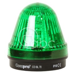 Sygnalizator optyczny COBL70, zielony, LED, 230 V AC, IP65, COBL70GL2302F