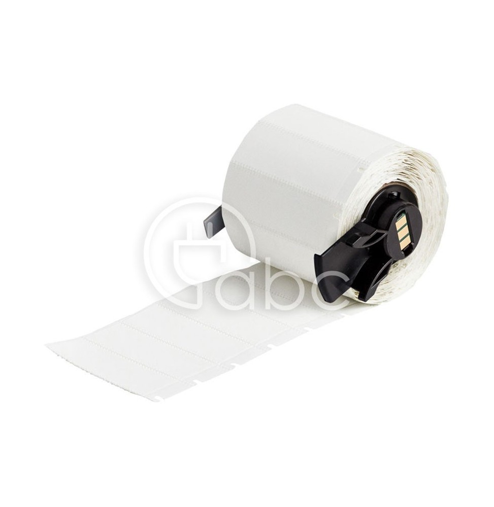 Koszulki termokurczliwe do drukarek M611, 19,05x19,05 mm, białe (250 szt.), PTS-1.90-750-321