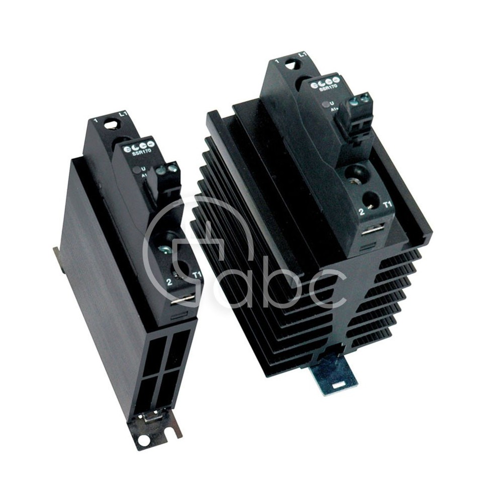 Przekaźnik półprzewodnikowy SSR 1-fazowy serii SSR170H 1Z sterowanie 3-32 V DC wyjście 12-275 V AC 30 A SSR170H-30240AS
