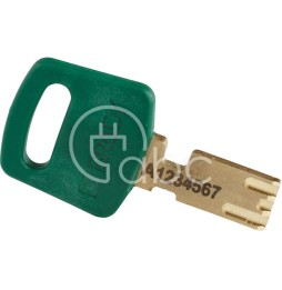 Kłódka LOTO SafeKey nylonowa, szekla 38 mm, zielona (6 szt.), 150334