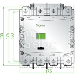 Stycznik 150 A 75 kW 4P 230 V AC 2Z+2R SCF150230