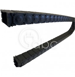 Prowadnica do kabli zamknięta CPC typ 4760A RC190 48x39 mm D011704