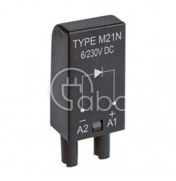 Moduł D dioda D 6-230 V DC czarny M21N 854777
