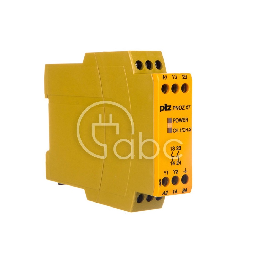 Przekaźnik bezpieczeństwa 4P 24 V AC/DC 6 A PNOZ X2.8P 777301