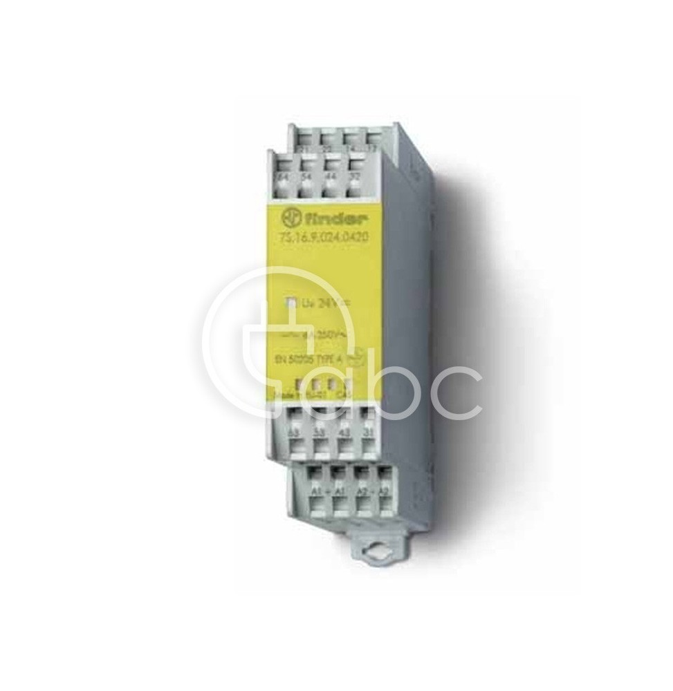 Przekaźnik bezpieczeństwa modułowy 6P 110-125 V AC 6 A 7S.16.8.120.0420