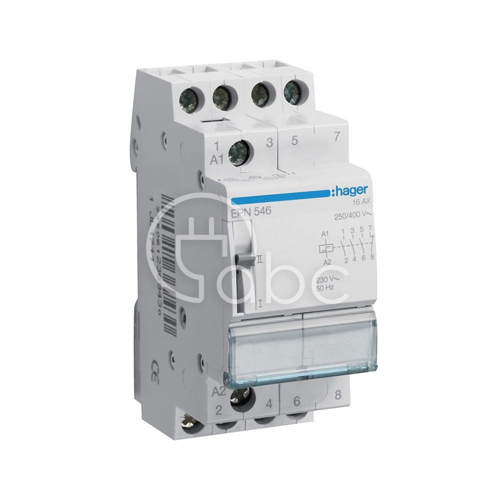 Przekaźnik impulsowy 230 V AC 110 V DC 16 A EPN546