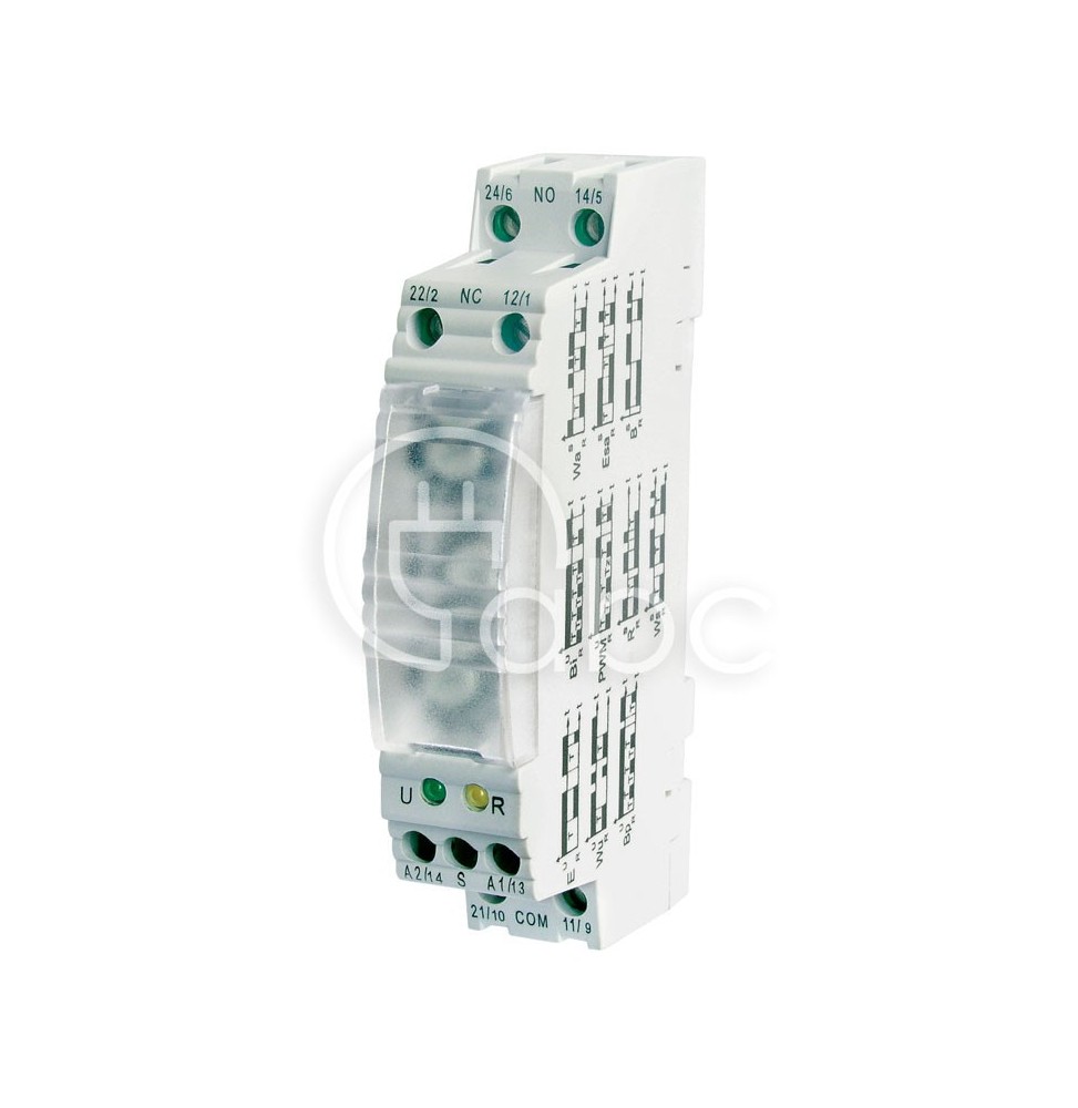Przekaźnik czasowy 4P 12 V AC/DC 1 s-10 dni 6 A wielofunkcyjny TR4N-12AC/DC-12-M