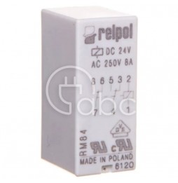 Przekaźnik miniaturowy serii RM84 2P 24 V AC 8...