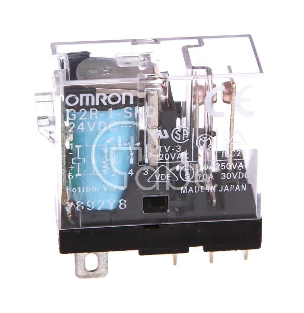 Przekaźnik miniaturowy serii G2RS 1P 24 V DC 10 A G2R-1-SND-DC24(S)
