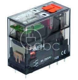 Przekaźnik miniaturowy serii RMP84 2P 48 V DC 8 A RMP84-2012-25-1048-WT