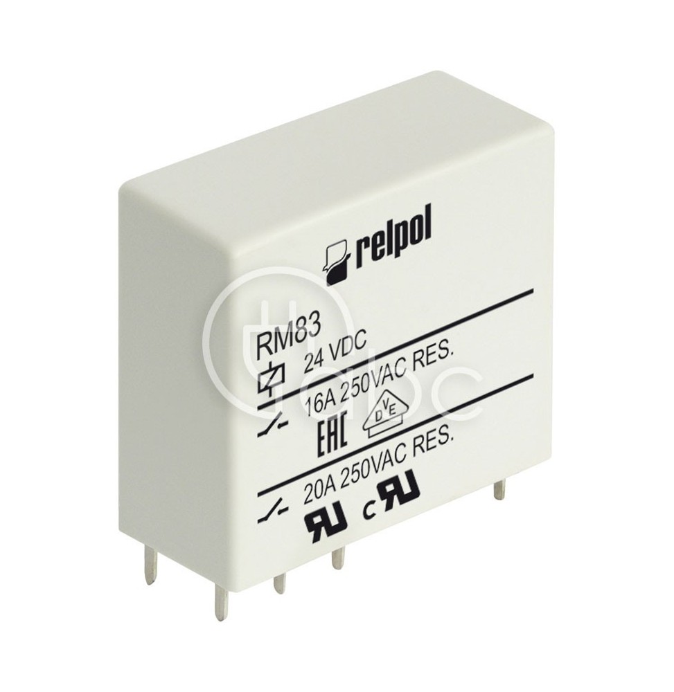 Przekaźnik miniaturowy serii RM83 1P 110 V DC 16 A RM83-1011-25-1110