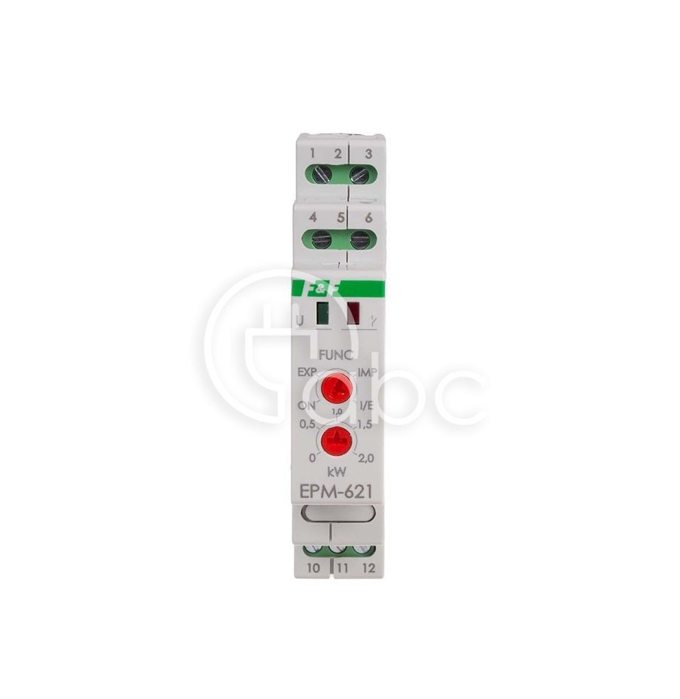 Przekaźnik nadzorczy prądu serii EPM 1P 80-265 V AC 16 A EPM-621